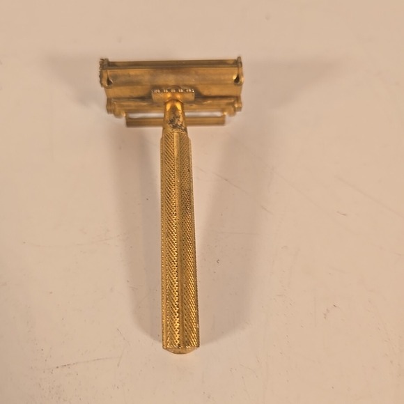 Vintage VALET AutoStrop Gold Single Edge Safety Razor - Picture 5 of 5
